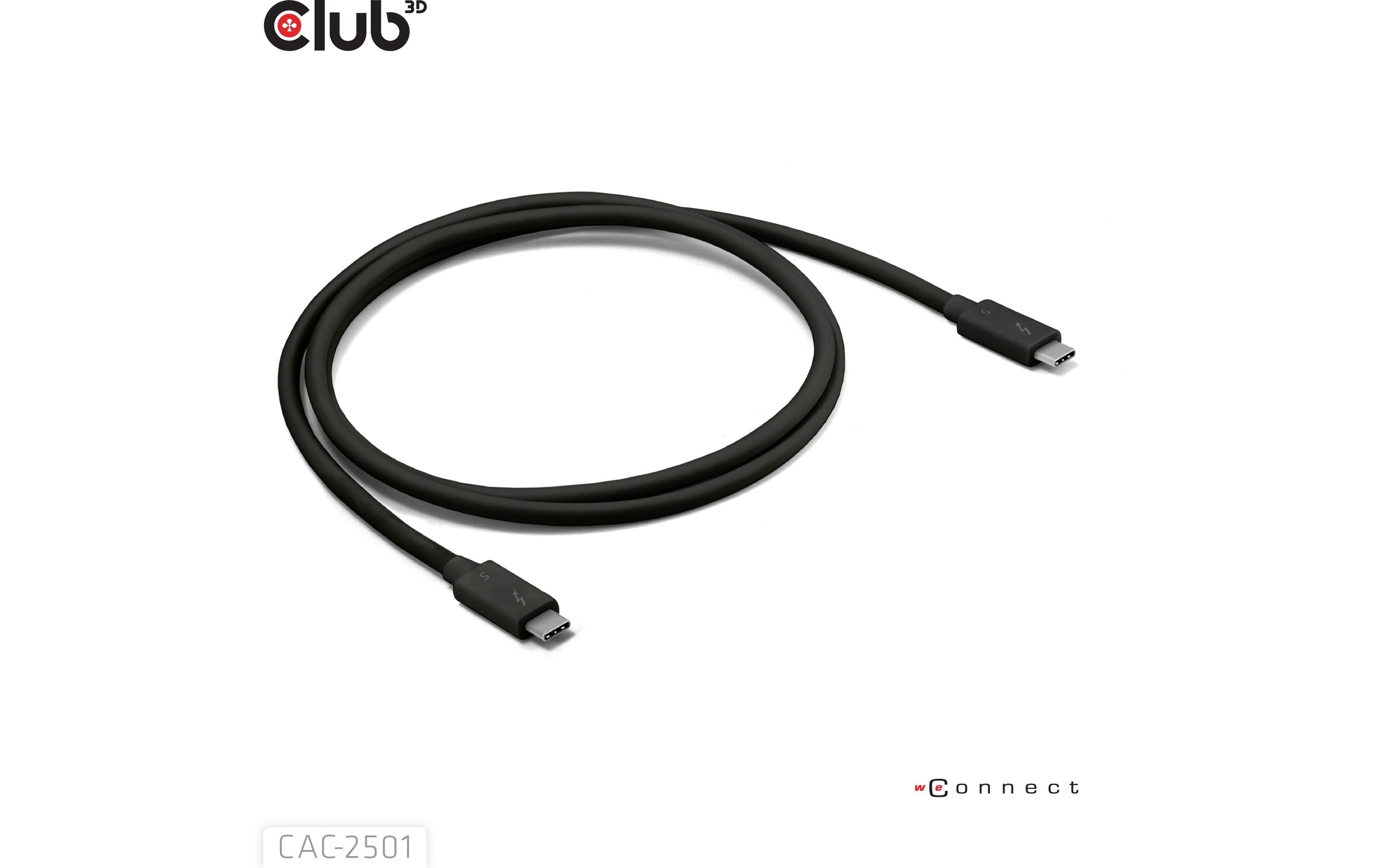 Club 3D Anschlusskabel CAC-2501 USB Type-C - USB Type-C