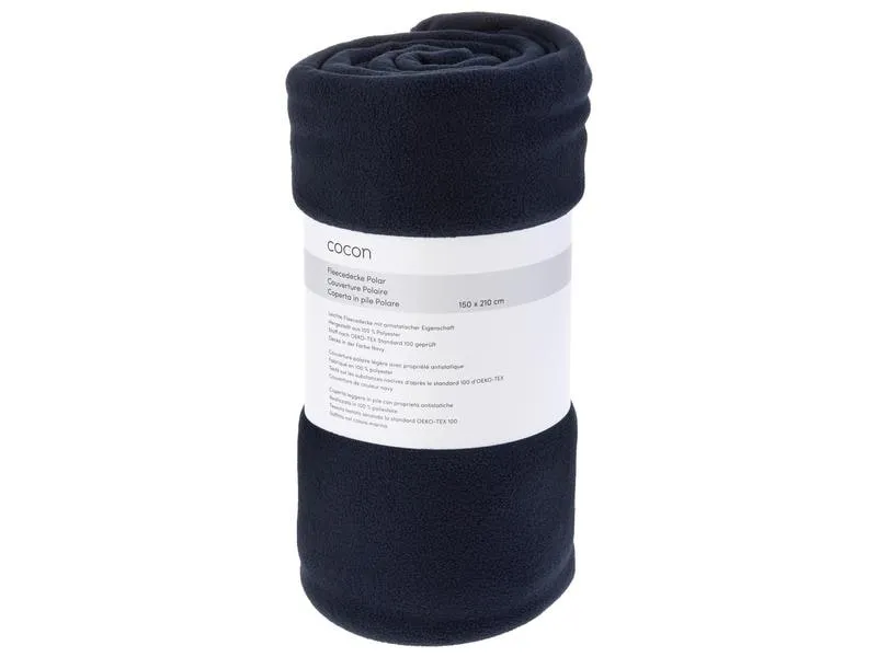 COCON Decke Fleece Polar 150 x 210 cm, Navy COCON Decke Fleece Polar 150 x 210 cm, Navy