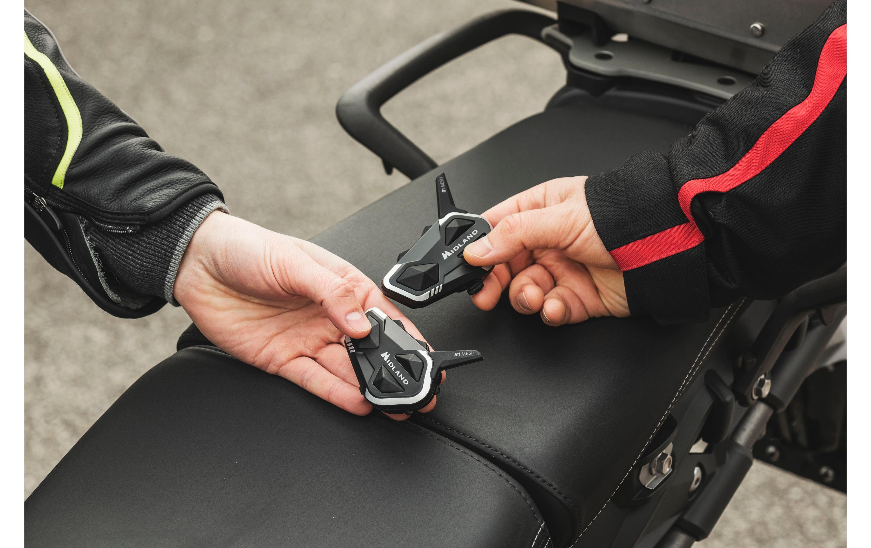 Midland BT-Headset R1 Mesh Doppelt