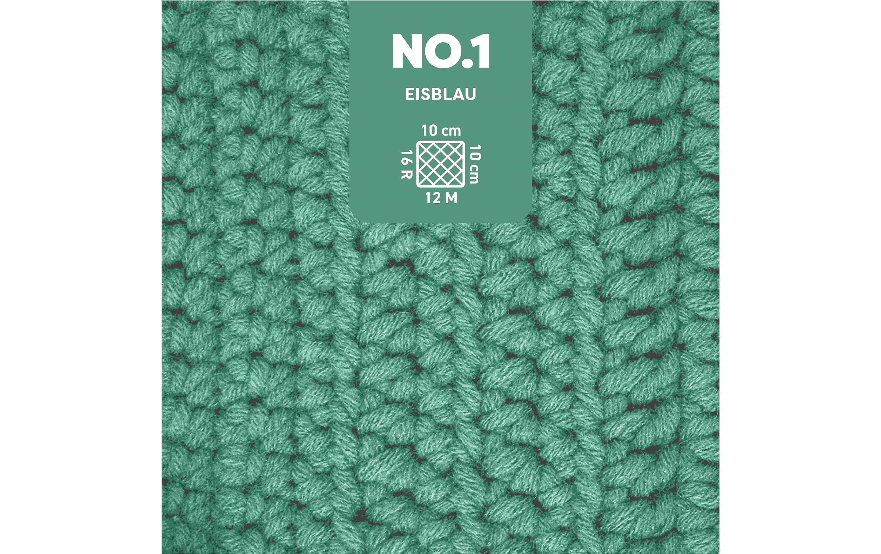 myBoshi Wolle Nr.1 Eisblau 50 g, 55 m