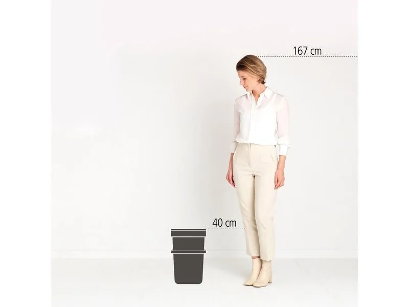 Brabantia Recyclingbehälter Sort & Go 12 l, Jade