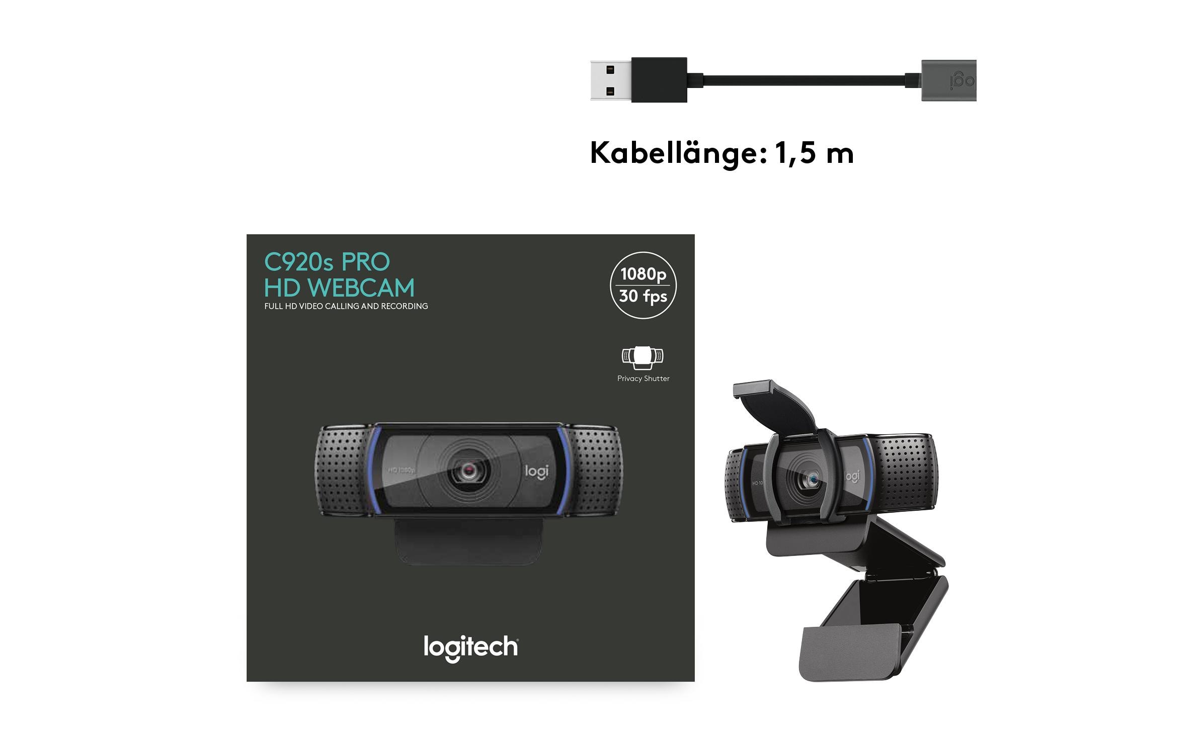 Logitech Webcam C920S Full-HD