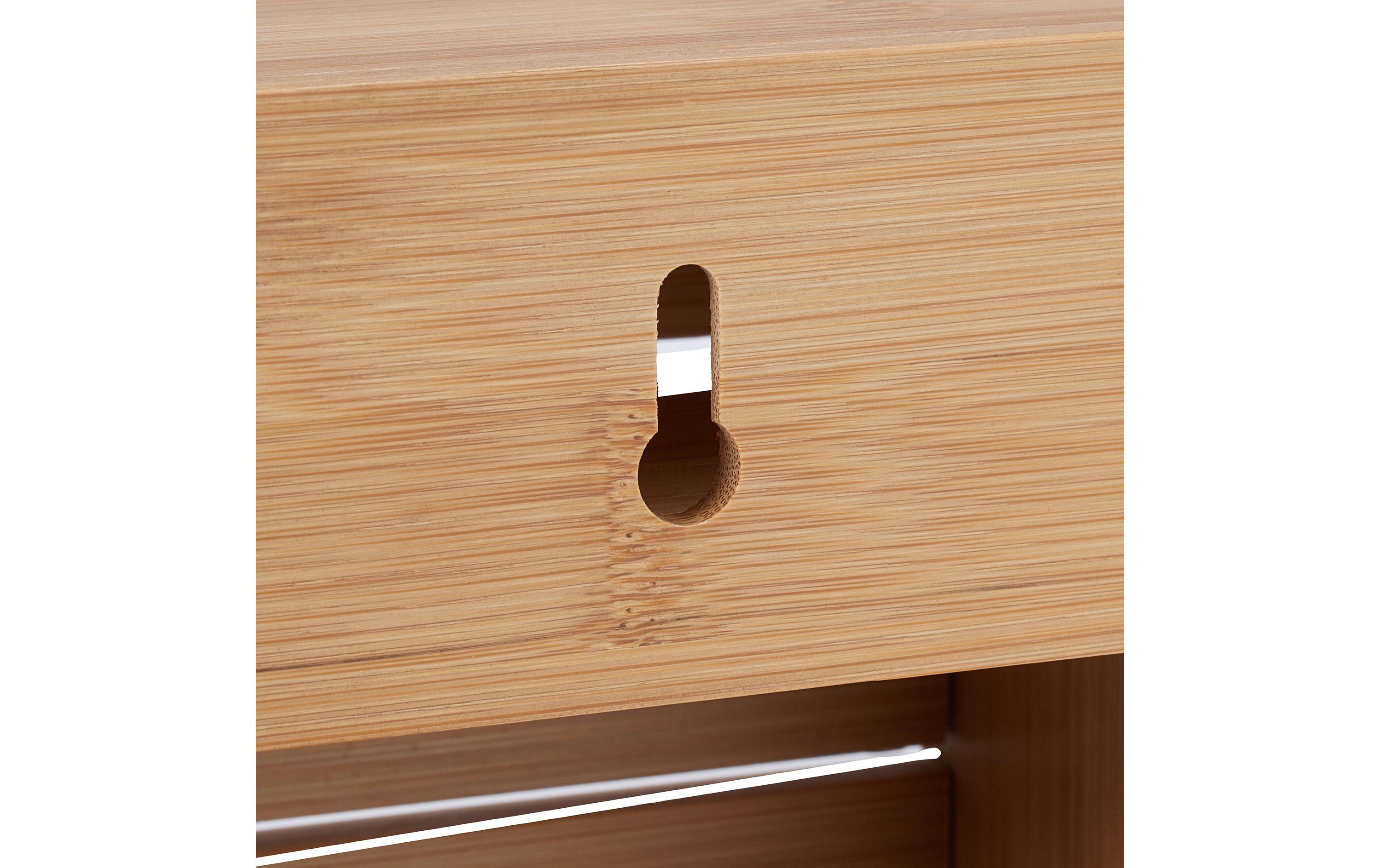 relaxdays Folienschneider 3 in 1 Natur