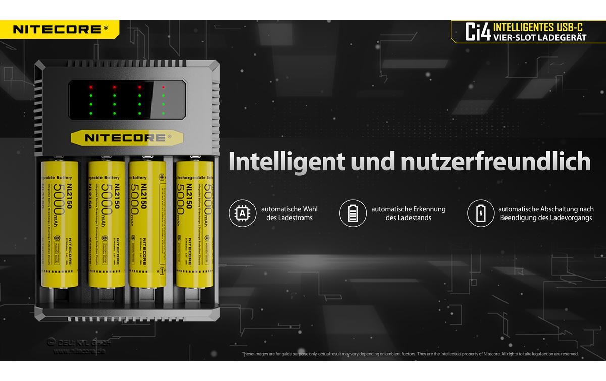 Nitecore Ladegerät Ci4