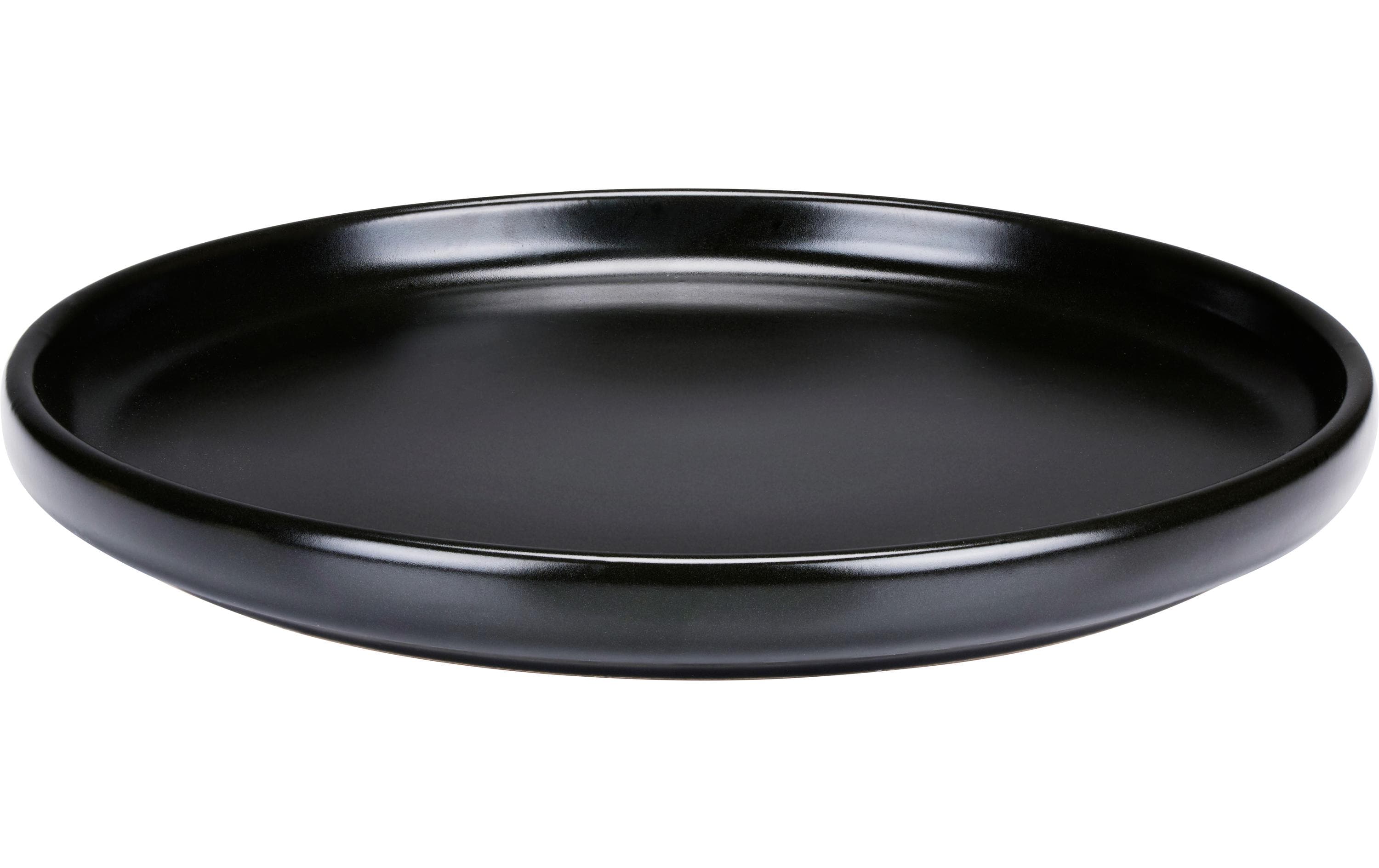 alpina Geschirrset Schwarz, 16-teilig