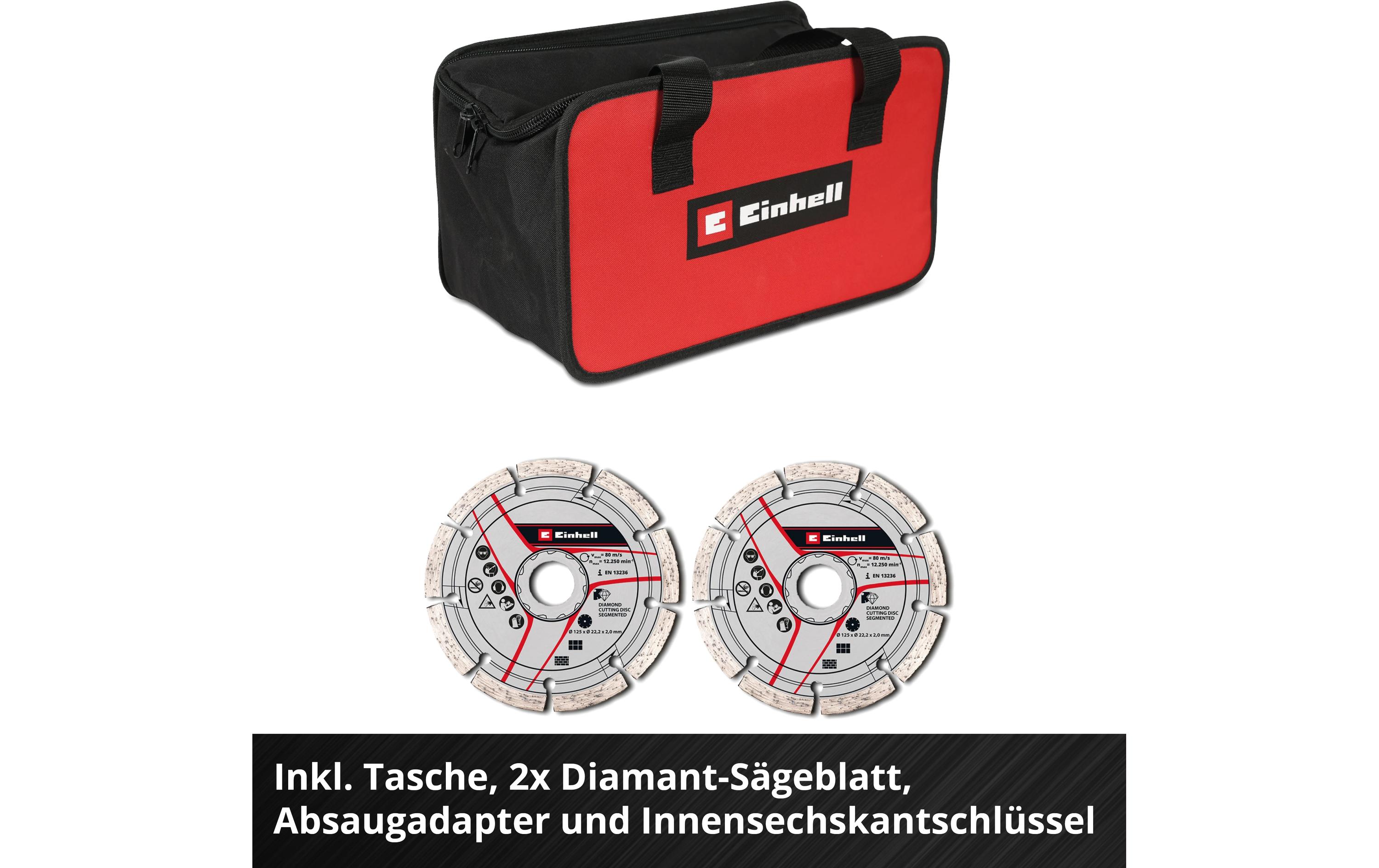 Einhell Mauernutfräse TP-MA 36/30 Li BL – Solo