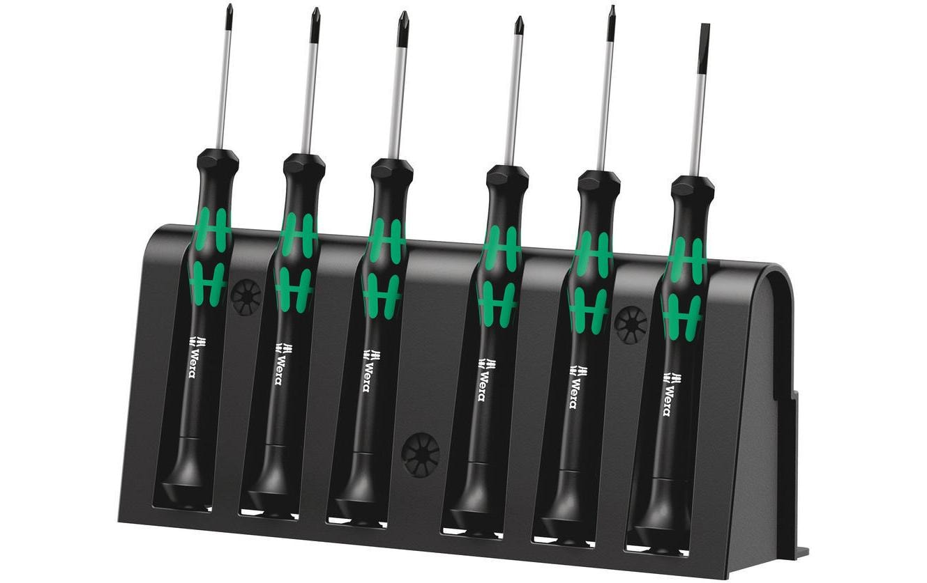 Wera Schraubenzieher-Set Kraftform Micro 2050/6, 6-teilig Wera Schraubenzieher-Set Kraftform Micro 2050/6, 6-teilig