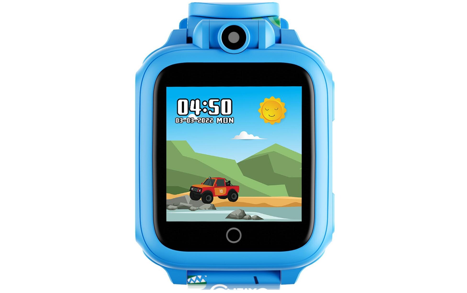 Contixo Smart Watch mit edukativen Spielen Blau (D/E/F/I)