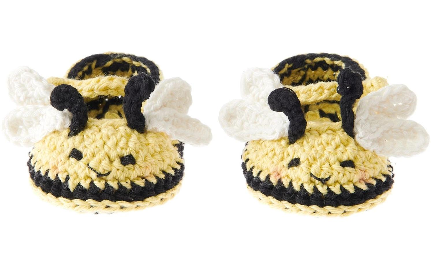 Rico Design Häkelset Ricorumi Babyschuhe, Biene