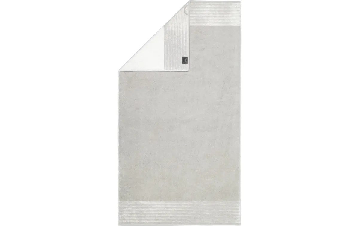 Cawö Duschtuch Two Tone 80 x 150 cm, Platin