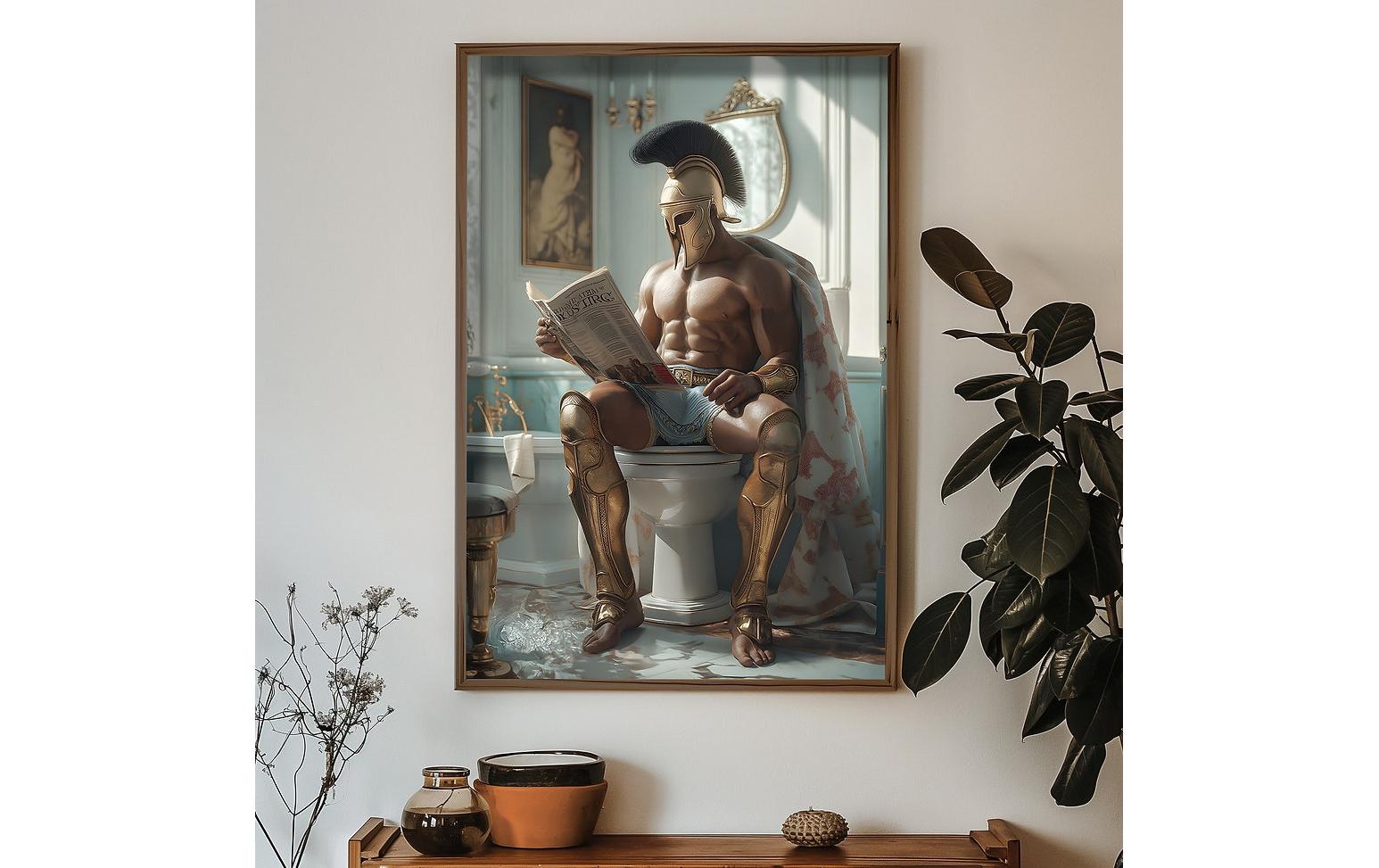 Wallxpert Bild Held 50 x 70 cm