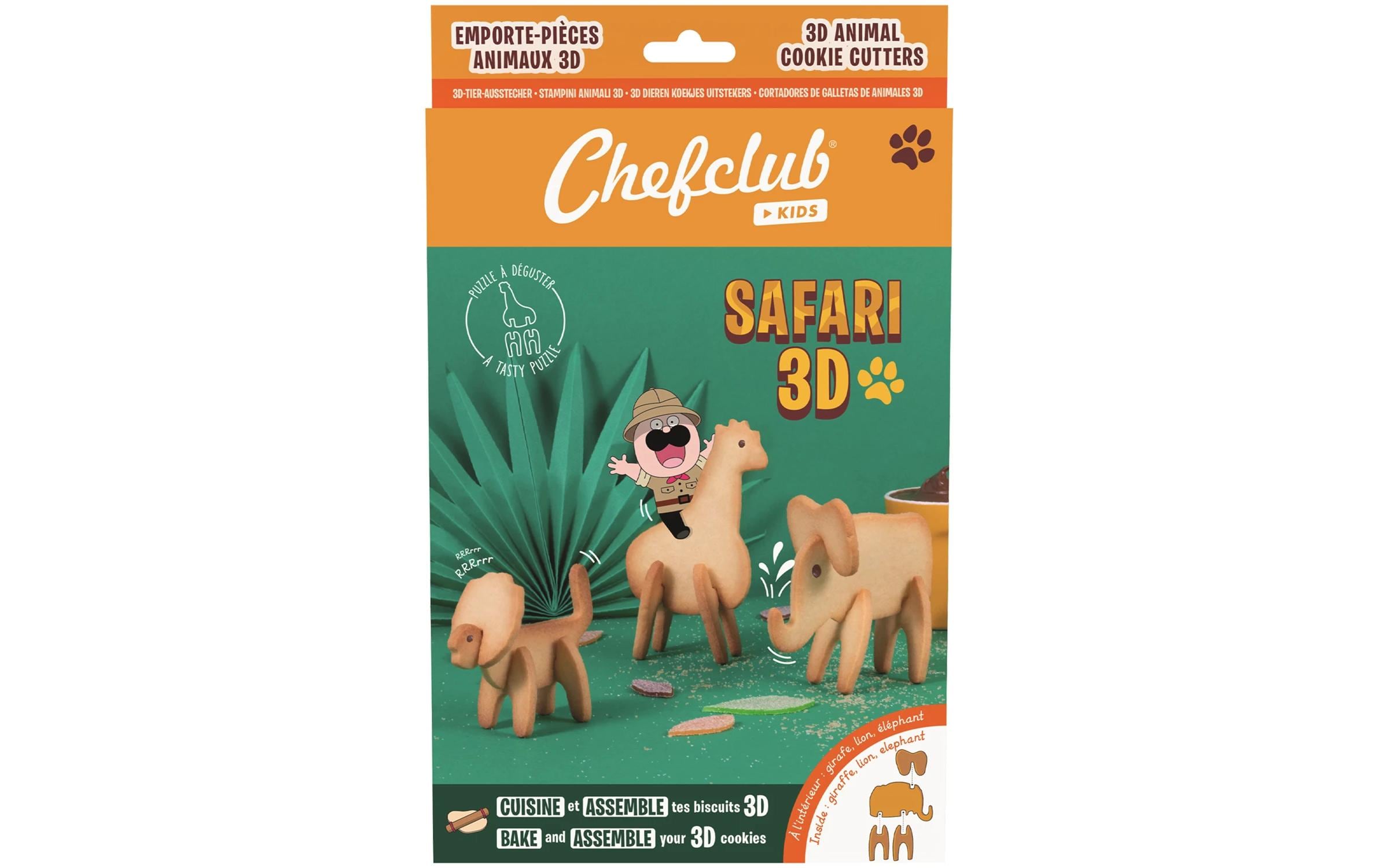 Chefclub Keksausstecher Safari 3-teilig Chefclub Keksausstecher Safari 3-teilig