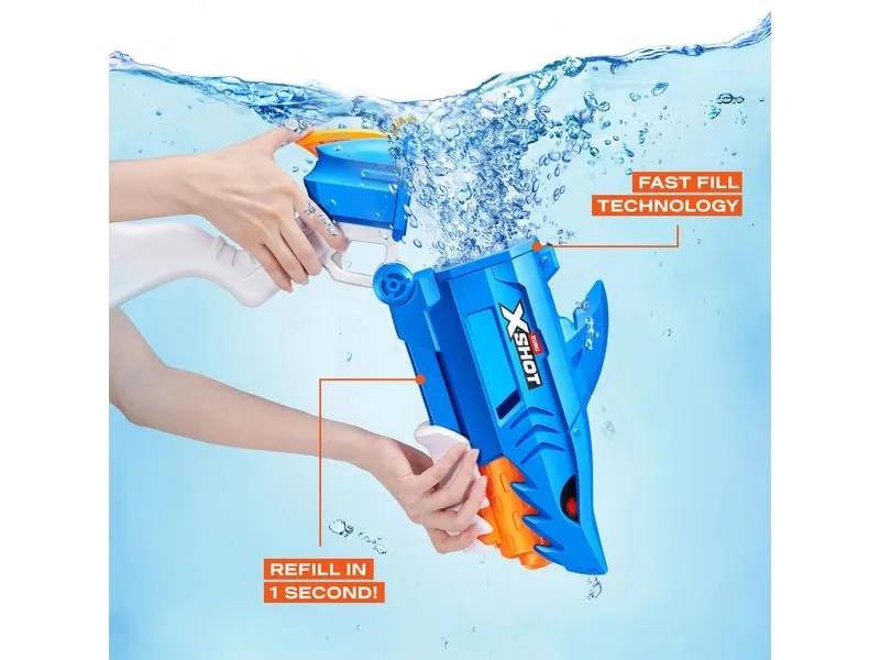 X-Shot Wasserpistole Fast-Fill Shark Series 1