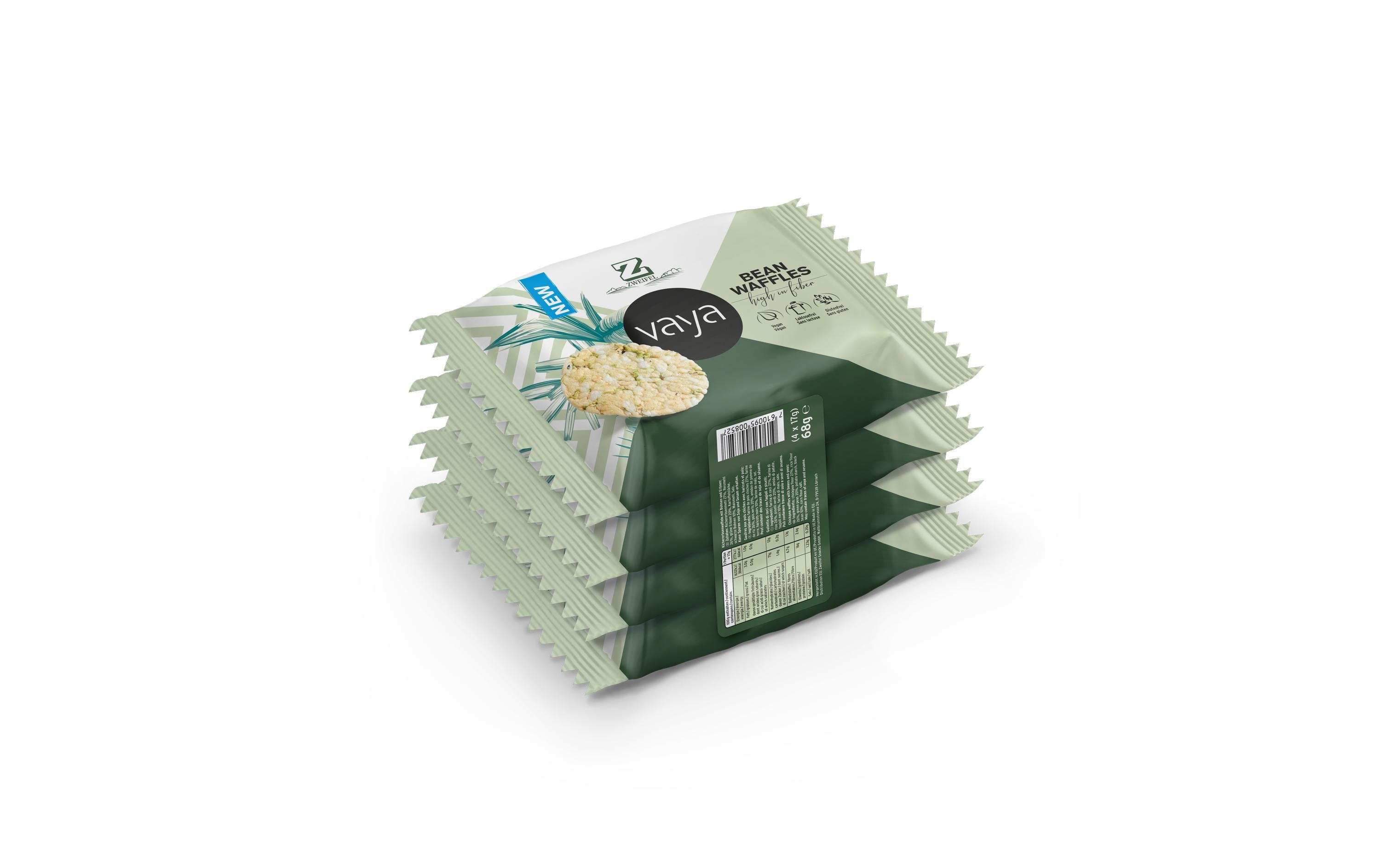 Zweifel Vaya Bean Waffles 4 x 17 g