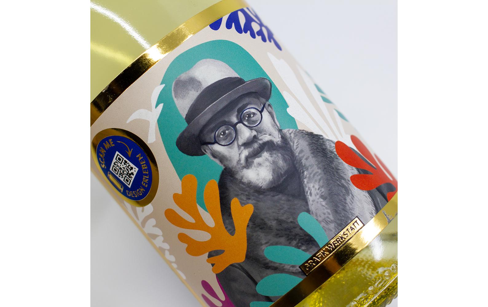 Grafik Werkstatt Weisswein Henri Matisse