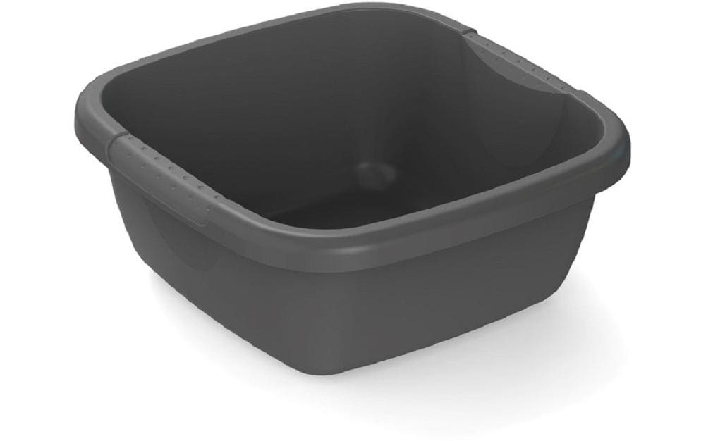 Rotho Becken Daily eckig, 5 l, Schwarz