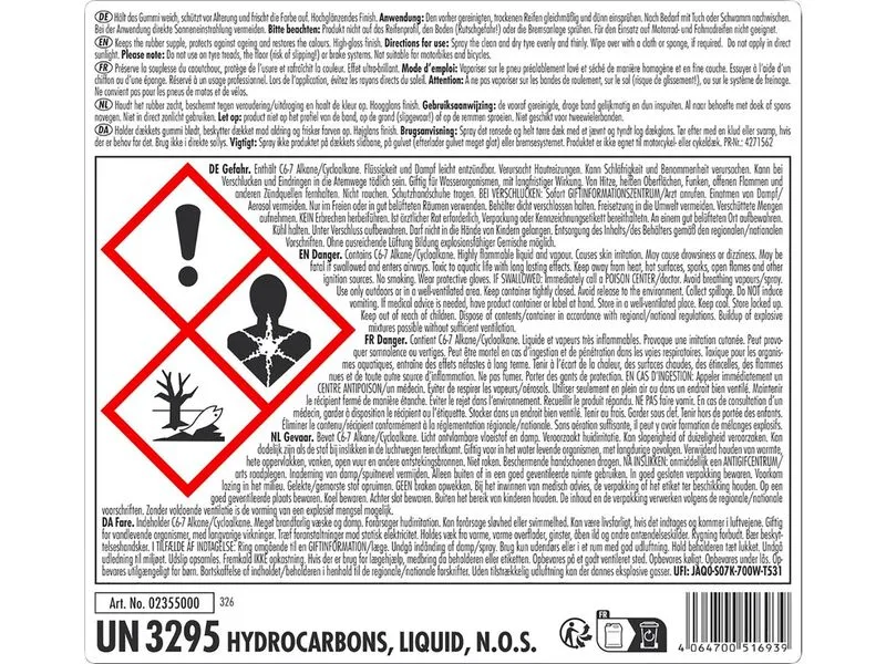 Sonax PROFILINE ReifenGlanz 5 l Sonax PROFILINE ReifenGlanz 5 l