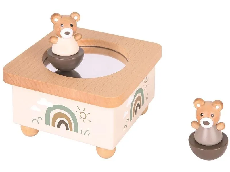 Spielba Holzspielwaren Musikspieldose Bär Spielba Holzspielwaren Musikspieldose Bär