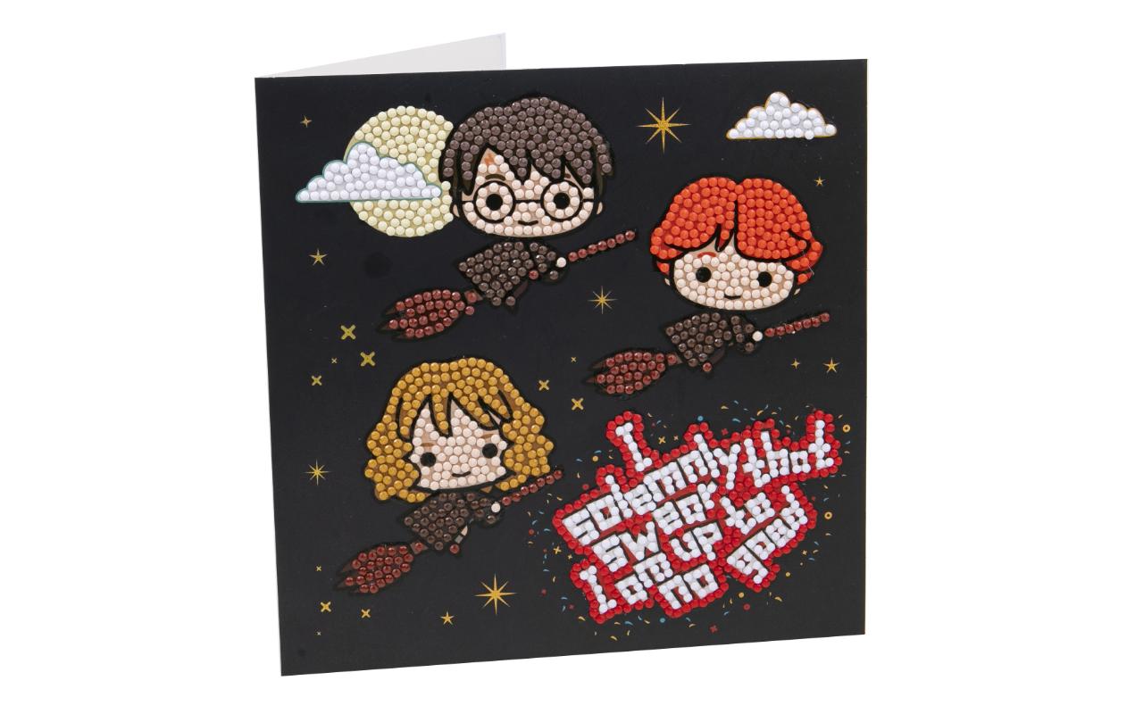 CRAFT Buddy Bastelset Crystal Art Card Flying High