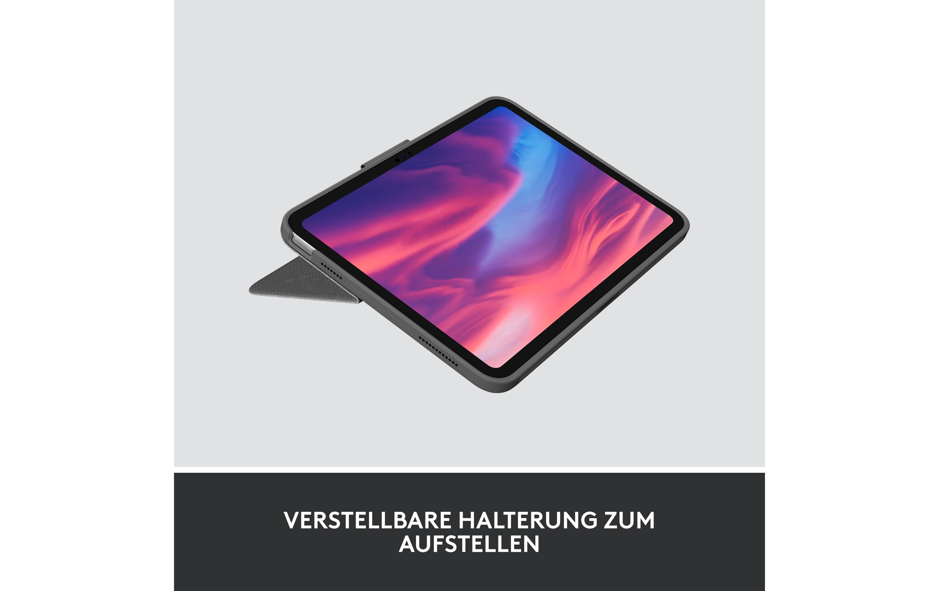 Logitech Tablet Tastatur Cover Combo Touch iPad 10.9 (10. Gen.)