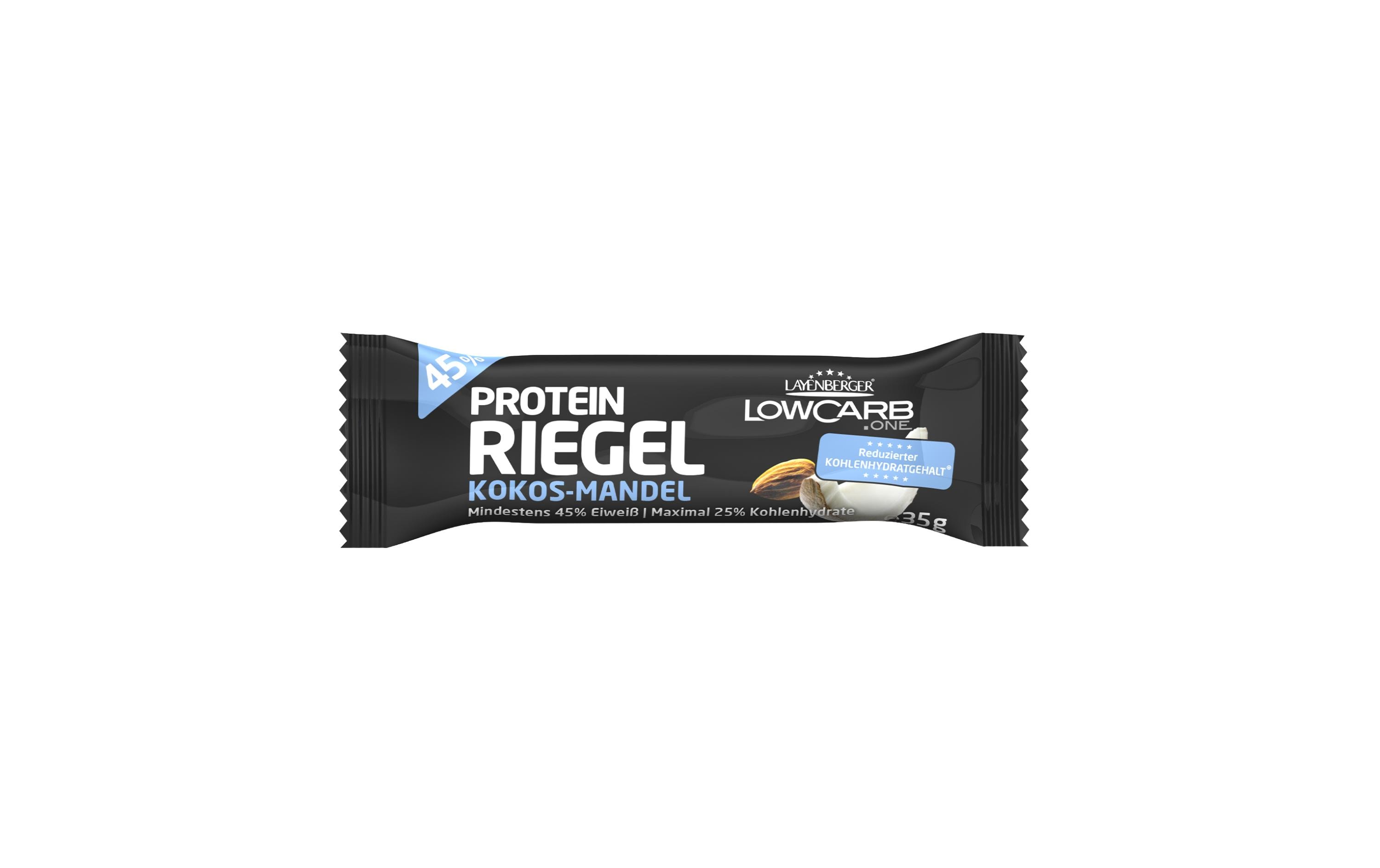 Layenberger Riegel Protein-Riegel Kokos-Mandel 18 x 35 g