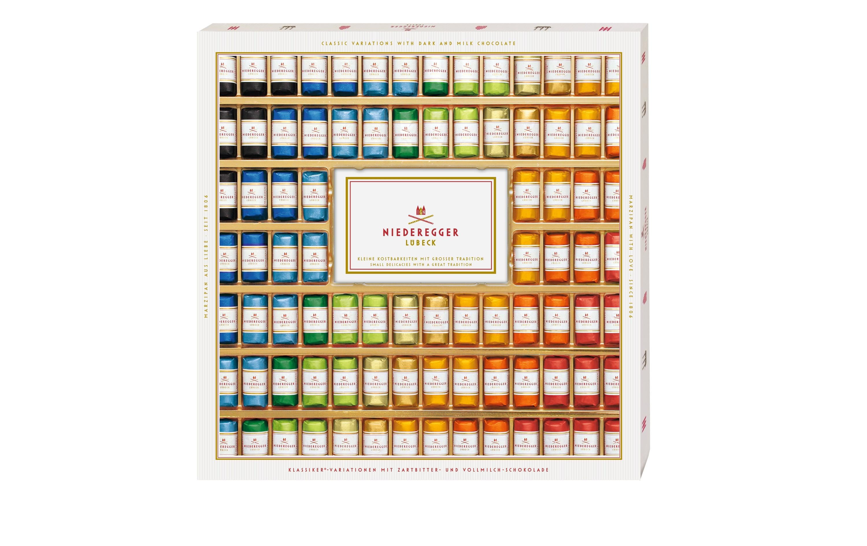 Niederegger Marzipan-Pralinen mit Zartbitterschokolade 1075 g Niederegger Marzipan-Pralinen mit Zartbitterschokolade 1075 g