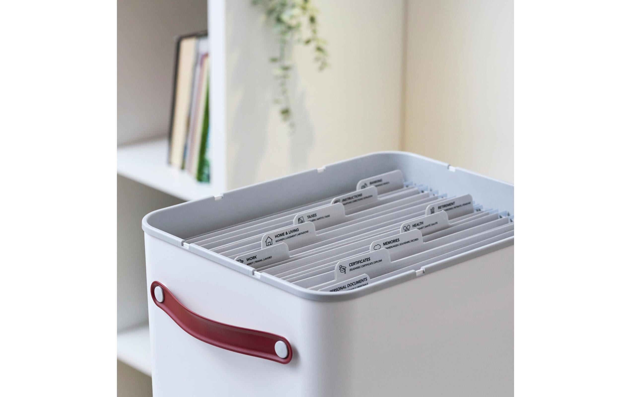 Rotho Set Inbox + Archivbox MY PAPER Plus