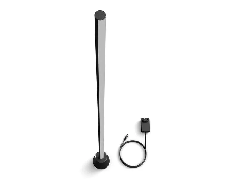 Philips Hue Stehleuchte smart Play Gradient 135 cm Schwarz Kunststoff
