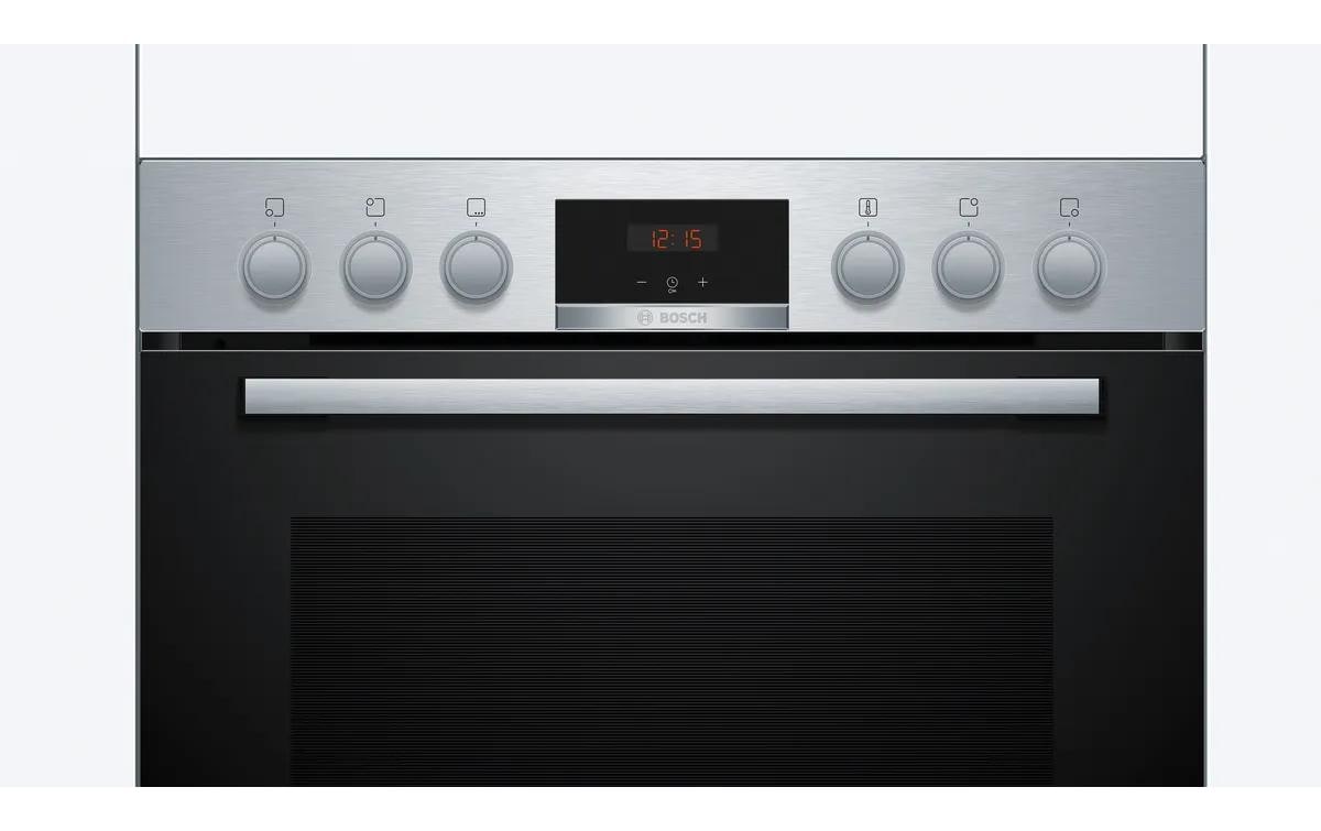 Bosch Einbaubackofen Serie 4 HEA513BR3 Schwarz/Silber A+