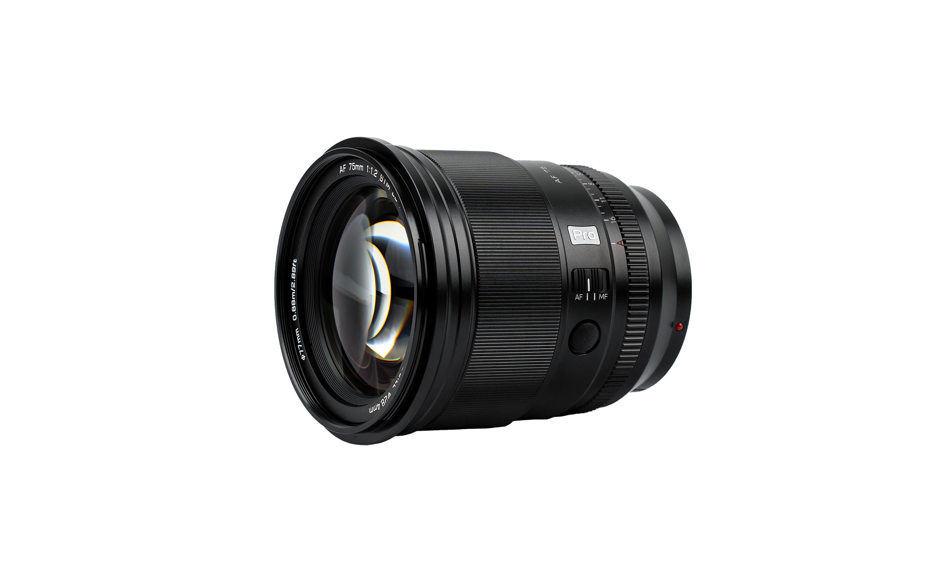 Viltrox Festbrennweite AF 75mm F/1.2 – Sony E-Mount