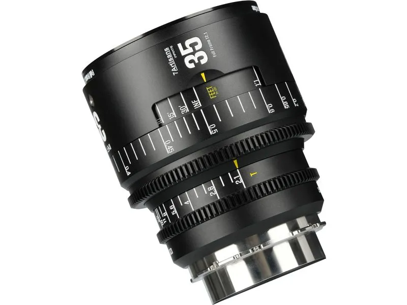 7Artisans Festbrennweite 35mm T/2.1 INFINTE Schwarz – Arri PL 7Artisans Festbrennweite 35mm T/2.1 INFINTE Schwarz – Arri PL