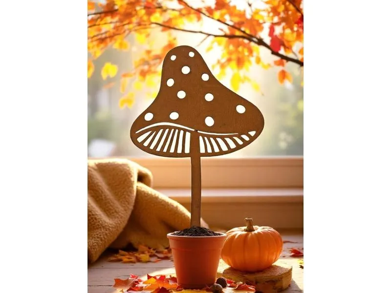 Dameco Gartenstecker Pilz 21 cm