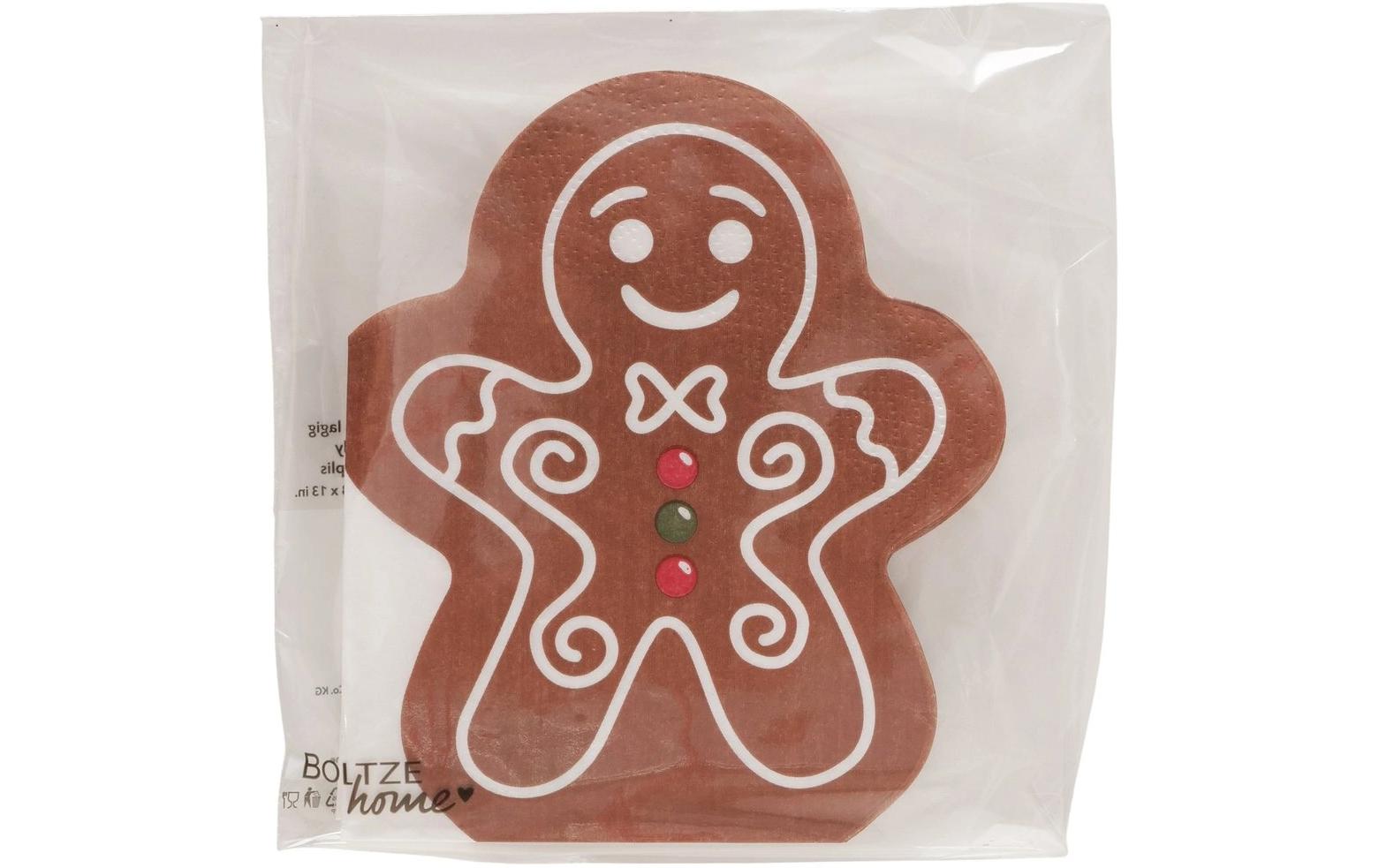 Boltze Servietten Ginger 12 Stück , 13 x 16 cm