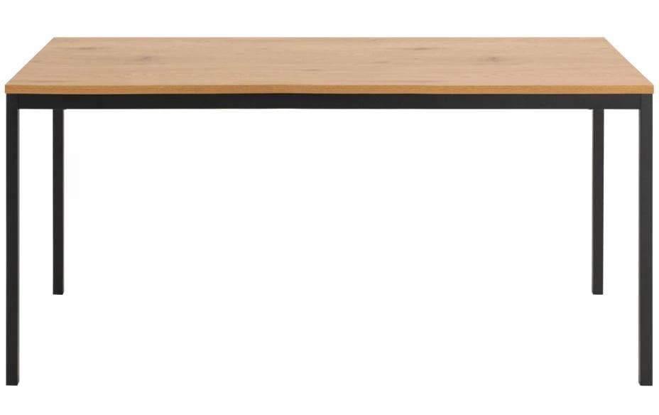 AC Design Tisch Seaford Eiche/Schwarz AC Design Tisch Seaford Eiche/Schwarz