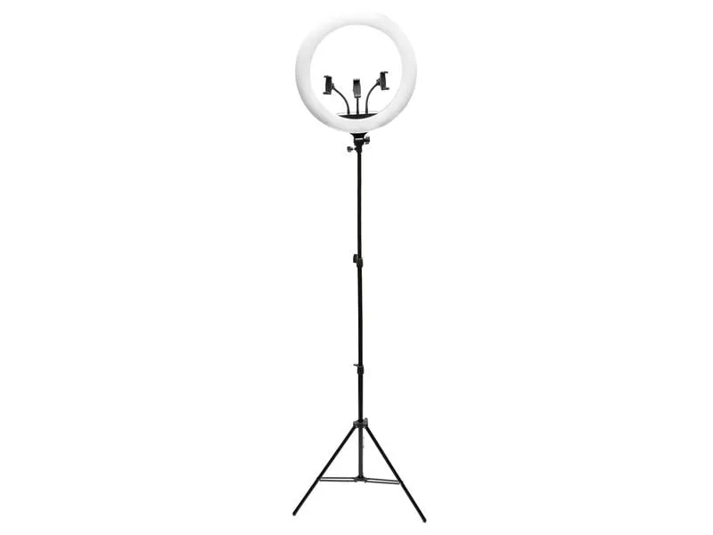 Rio Dimmbares LED Ring Light Make-up & Vlogging RL18 Ø 45 cm