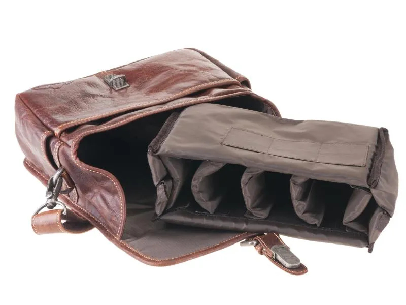 Alpenleder Kamera-Tasche Presse Braun Alpenleder Kamera-Tasche Presse Braun