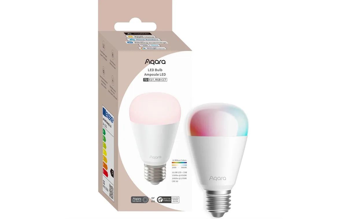 Aqara LED Bulb T2 RGB CCT, GU10, 1 Stück Aqara LED Bulb T2 RGB CCT, GU10, 1 Stück