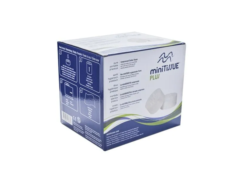 miniTiSSUE Erfrischungstücher BoxBC200 Plus 10 x 20 Stück miniTiSSUE Erfrischungstücher BoxBC200 Plus 10 x 20 Stück