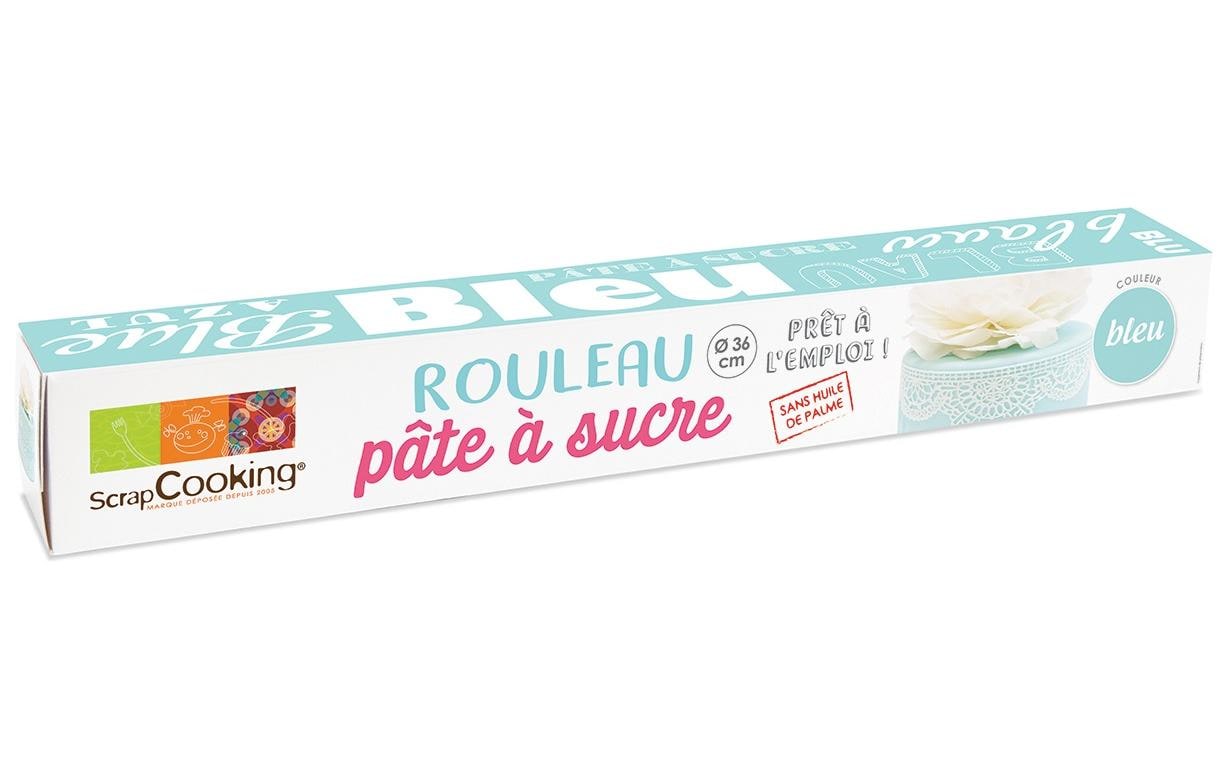 ScrapCooking Ausgerollter Zuckerfondant 430 g Blau ScrapCooking Ausgerollter Zuckerfondant 430 g Blau