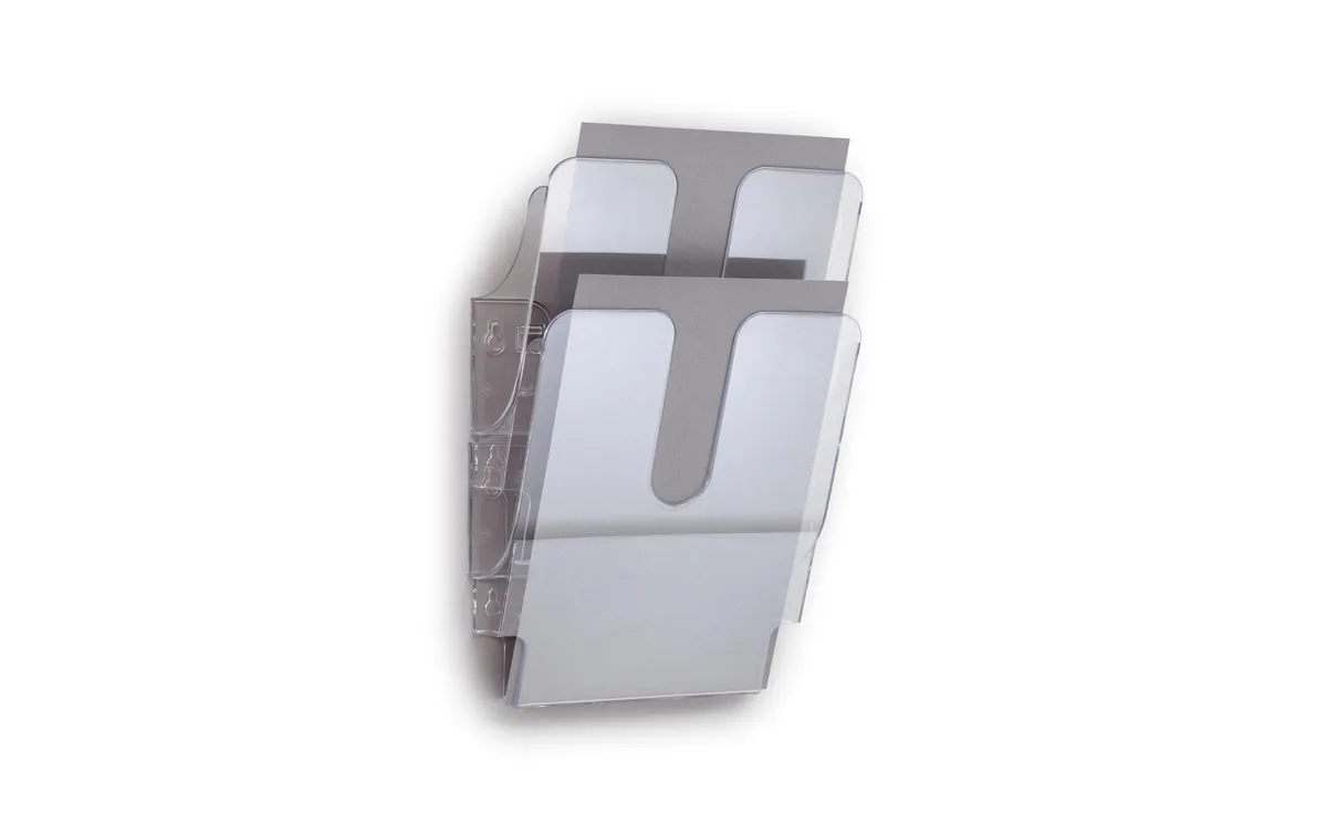 DURABLE Prospektständer Flexiplus 2 A4, Transparent