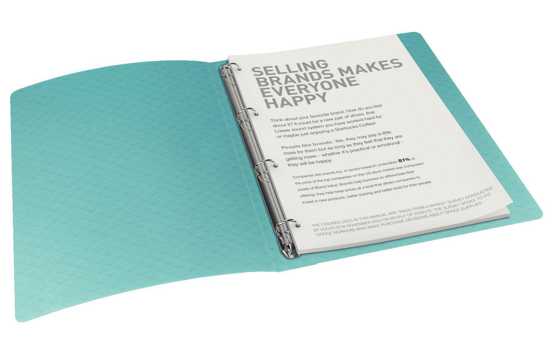 Esselte Ringbuch COLOUR‘ICE 4 Ring, Blau