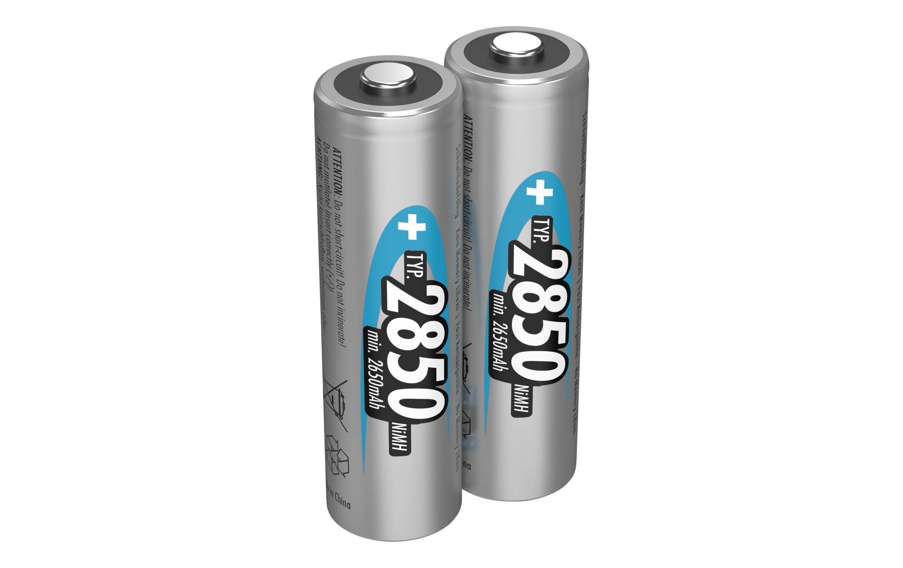 Ansmann Akku 2x AA Typ 2850 2650 mAh
