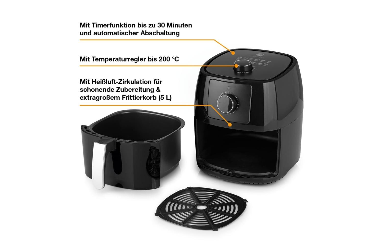 Kochwerk Heissluft-Fritteuse 5 l