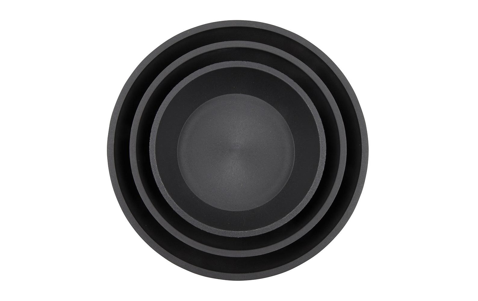 District 70 Bambusnapf Bamboo, Dunkelgrau, S, ø 14 cm