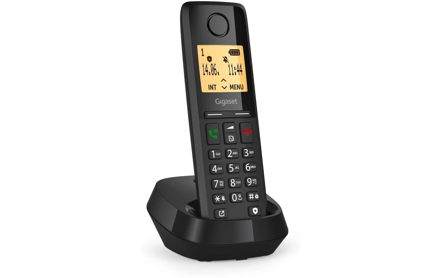 Gigaset Schnurlostelefon Pure 300 Schwarz