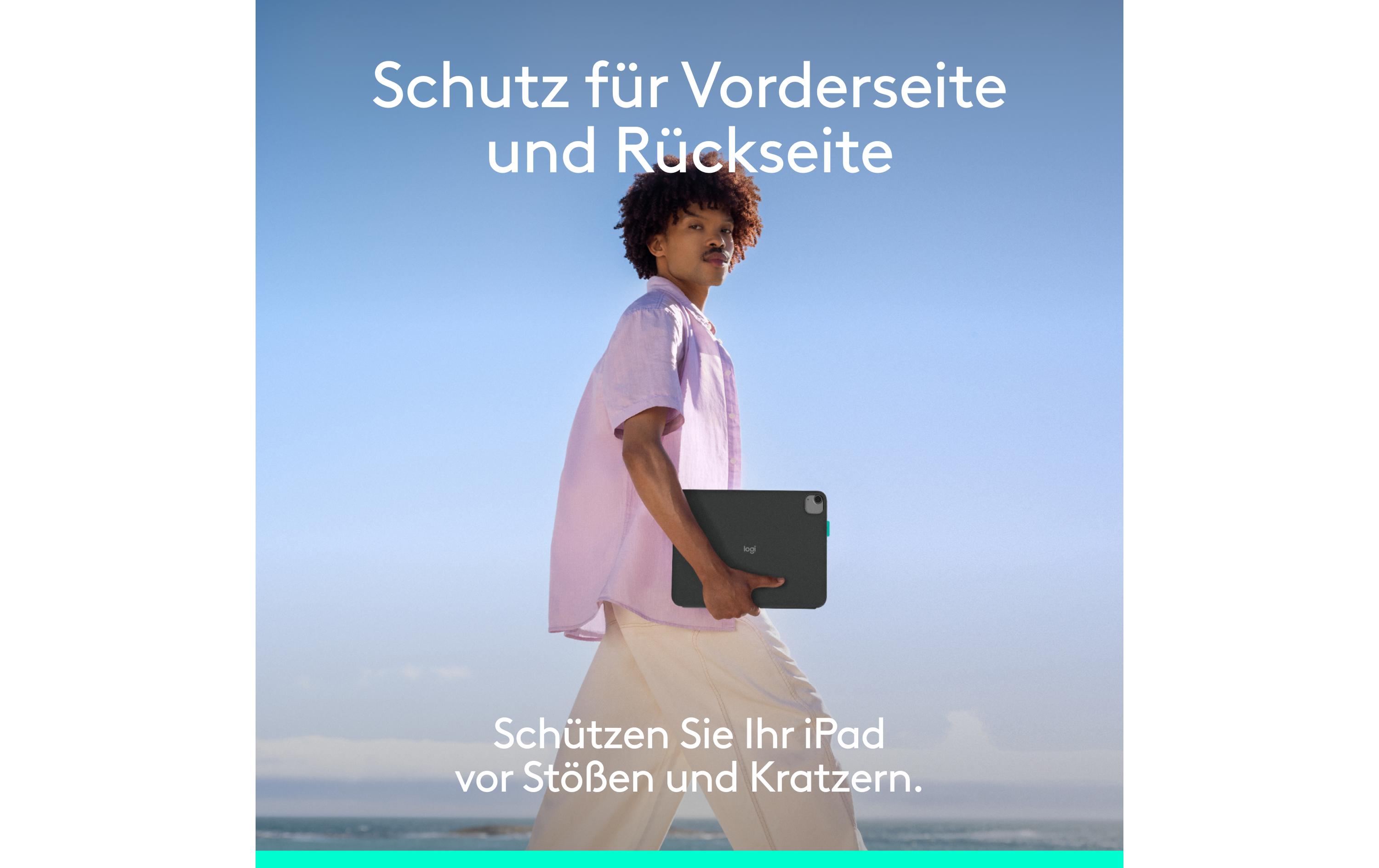 Logitech Tablet Tastatur Cover Flip Folio iPad Pro & Air11