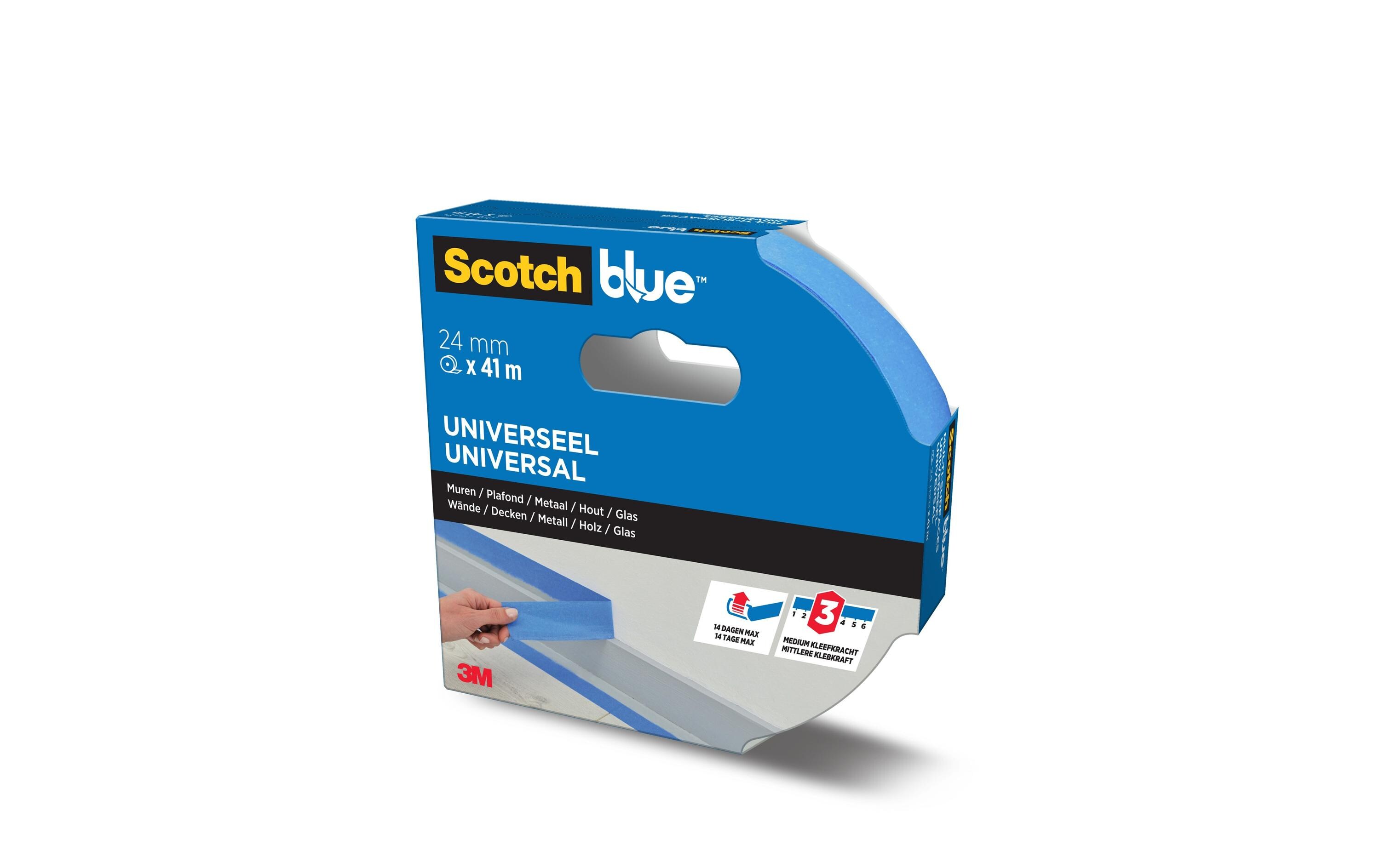 3M Malerabdeckband ScotchBlue Premium 24 mm x 41 m, Blau 3M Malerabdeckband ScotchBlue Premium 24 mm x 41 m, Blau