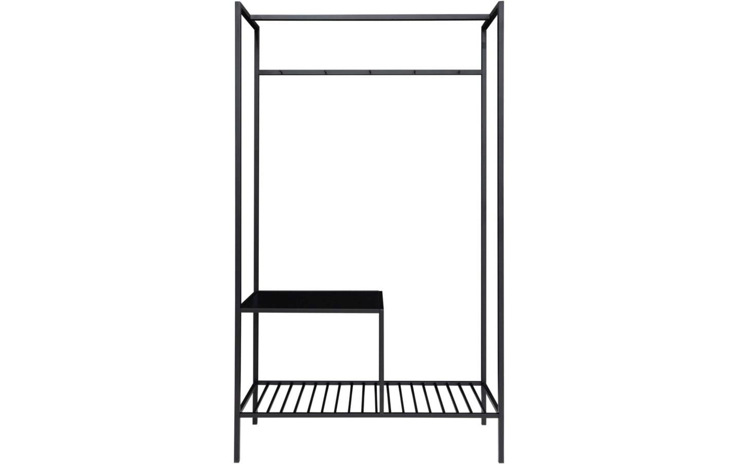 House Nordic Garderobenständer Vita 170 cm, Schwarz