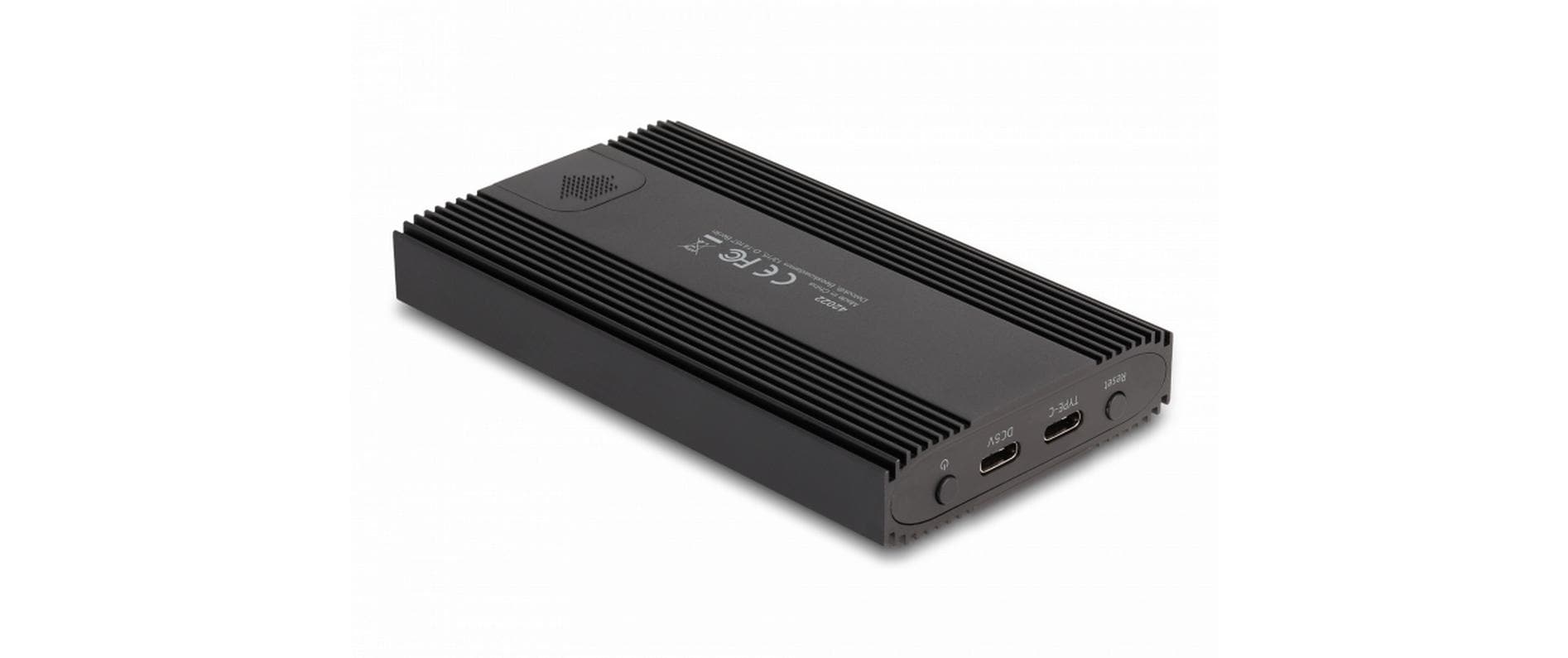 Delock Externes Gehäuse 2x M.2 NVMe PCIe SSD USB-C 20 Gbps M.2 Delock Externes Gehäuse 2x M.2 NVMe PCIe SSD USB-C 20 Gbps M.2