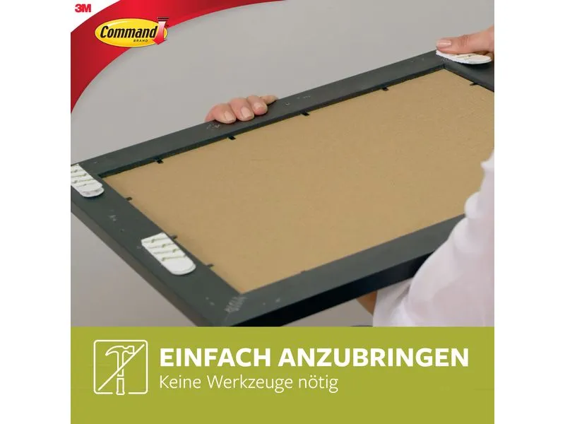Command Command Bilderaufhängestreifen 5.4 kg, Weiss Command Command Bilderaufhängestreifen 5.4 kg, Weiss